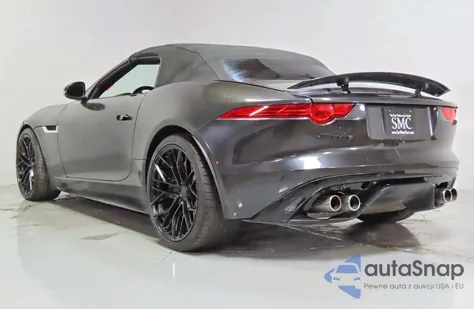 2014 Jaguar F-Type V8 S из США, поврежденный, VIN SAJWA6GL6EMK07553